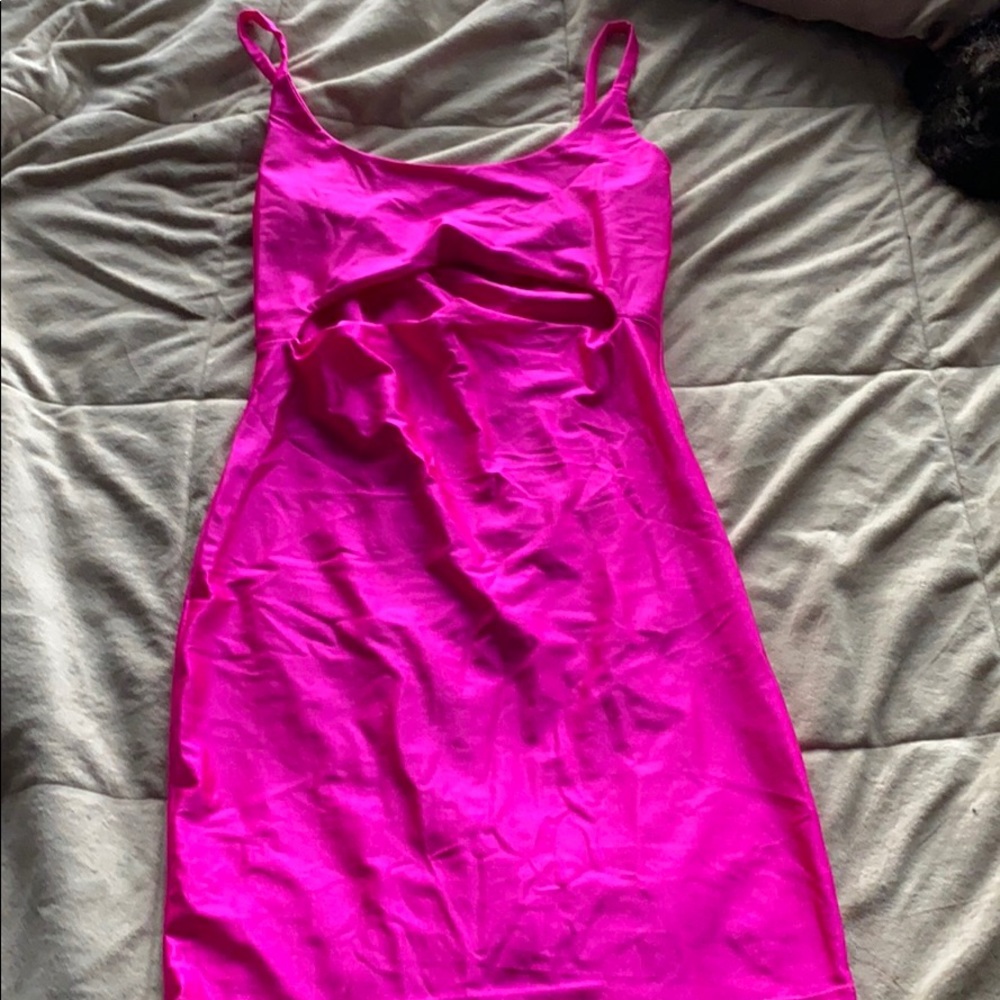Kim K look-a-like party dress